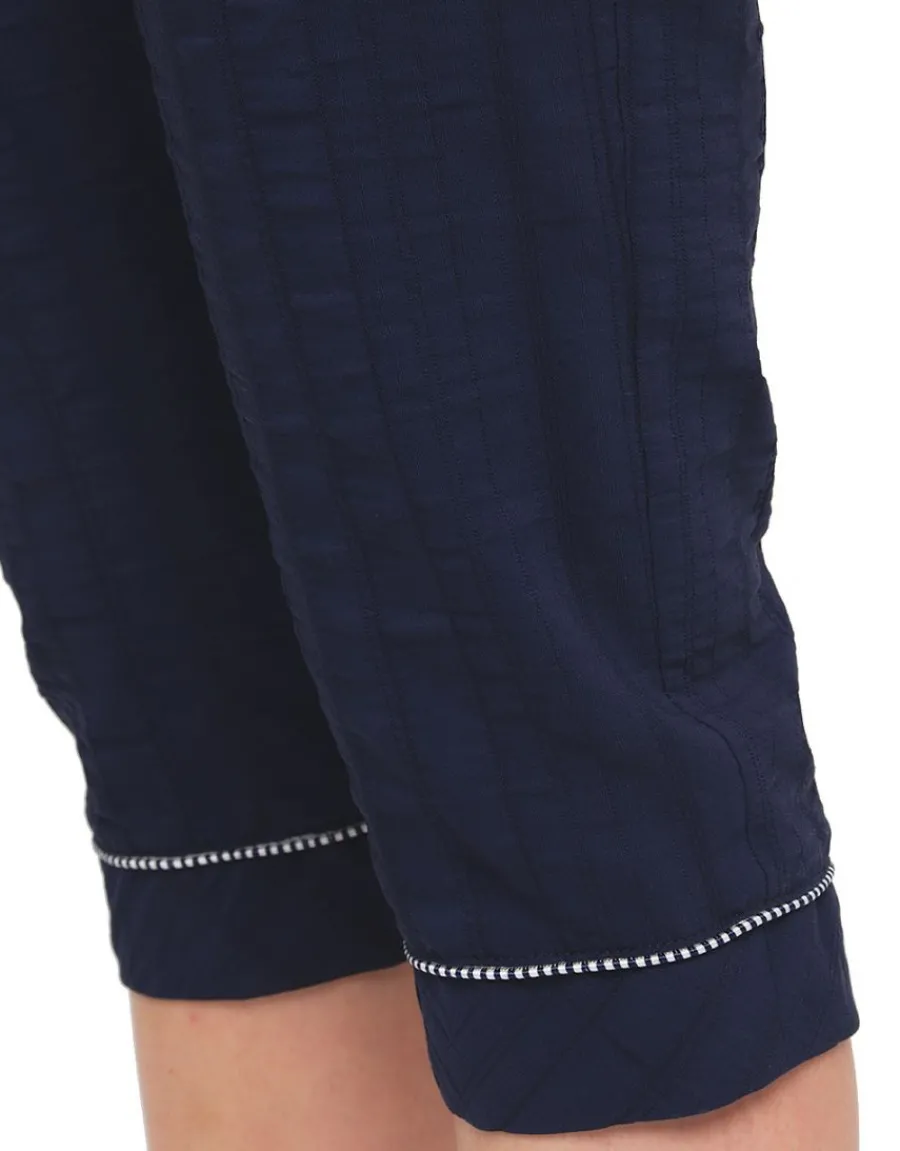 Christine Laure Pantacourts*Corsaire marine coton