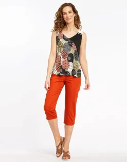 Christine Laure Pantacourts*Corsaire orange paprika