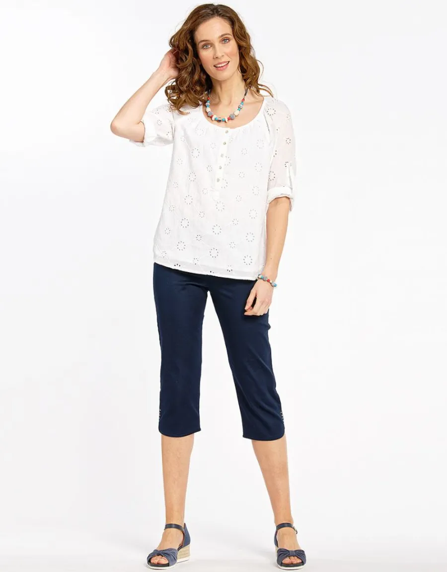 Christine Laure Pantacourts*Corsaire stretch marine