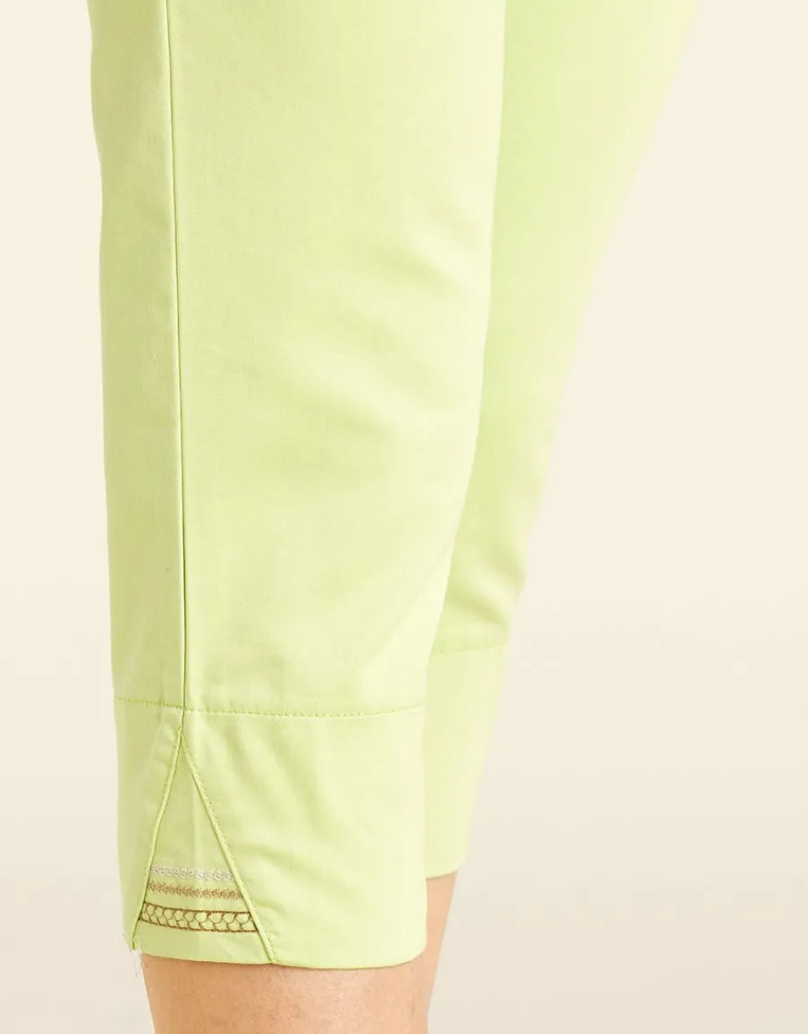 Christine Laure Pantacourts*Corsaire stretch pomme