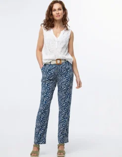 Christine Laure T-shirts|Chemisiers & Blouses*Débardeur coton brodé