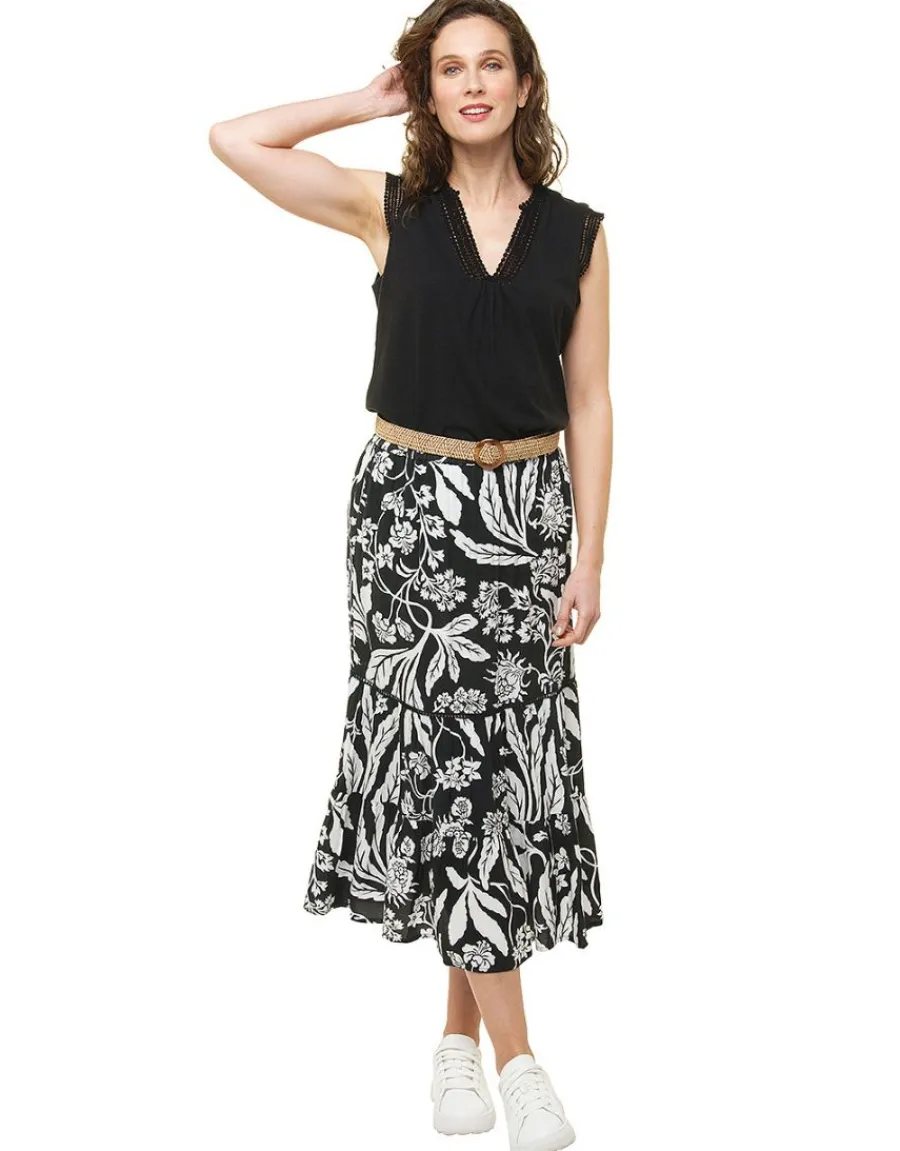 Christine Laure T-shirts|Hauts*Débardeur coton noir