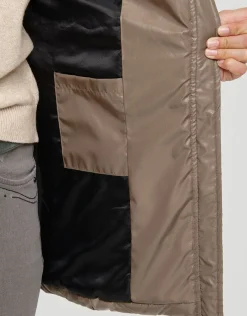 Christine Laure Doudounes|Parkas*Doudoune beige capuche