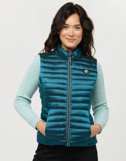 Christine Laure Doudounes|Parkas*Doudoune bleu réversible