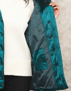 Christine Laure Doudounes|Parkas*Doudoune irisée à capuche