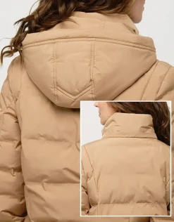 Christine Laure Parkas|Parkas*Doudoune longue camel