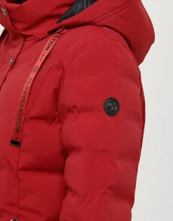 Christine Laure Doudounes|Parkas*Doudoune longue rouge