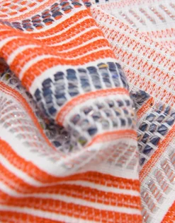 Christine Laure Accessoires*Echarpe rayures oranges