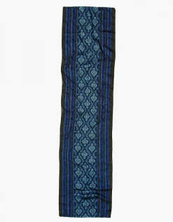 Christine Laure Accessoires*Etole noir bleu motif