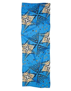 Christine Laure Foulards|Accessoires*Foulard bleu imprimé