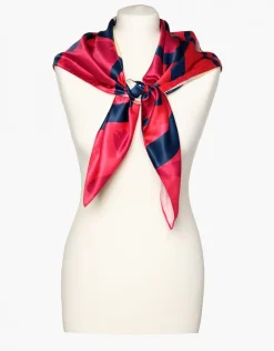 Christine Laure Foulards|Accessoires*Foulard carré fuchsia