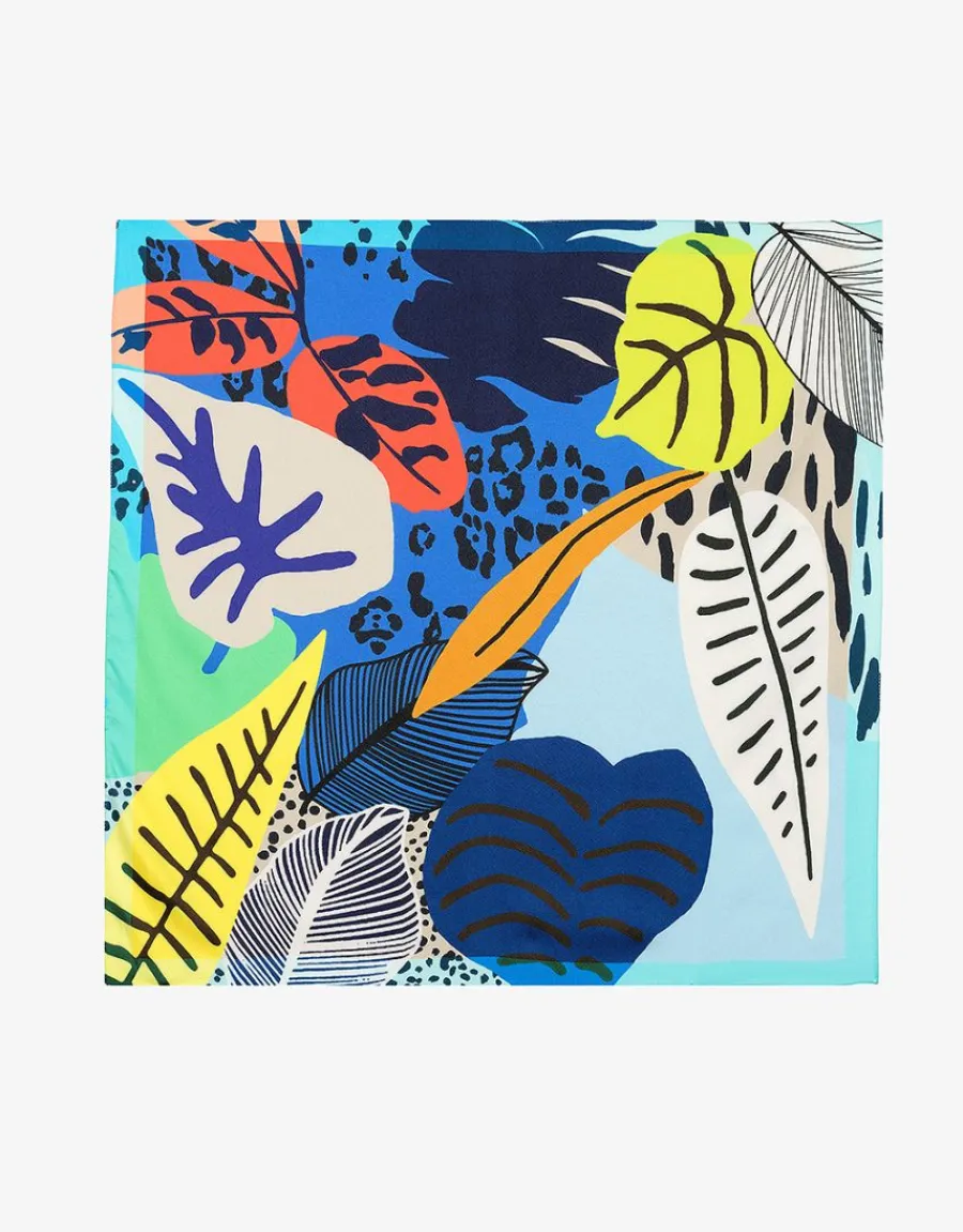 Christine Laure Foulards|Accessoires*Foulard carré végétal