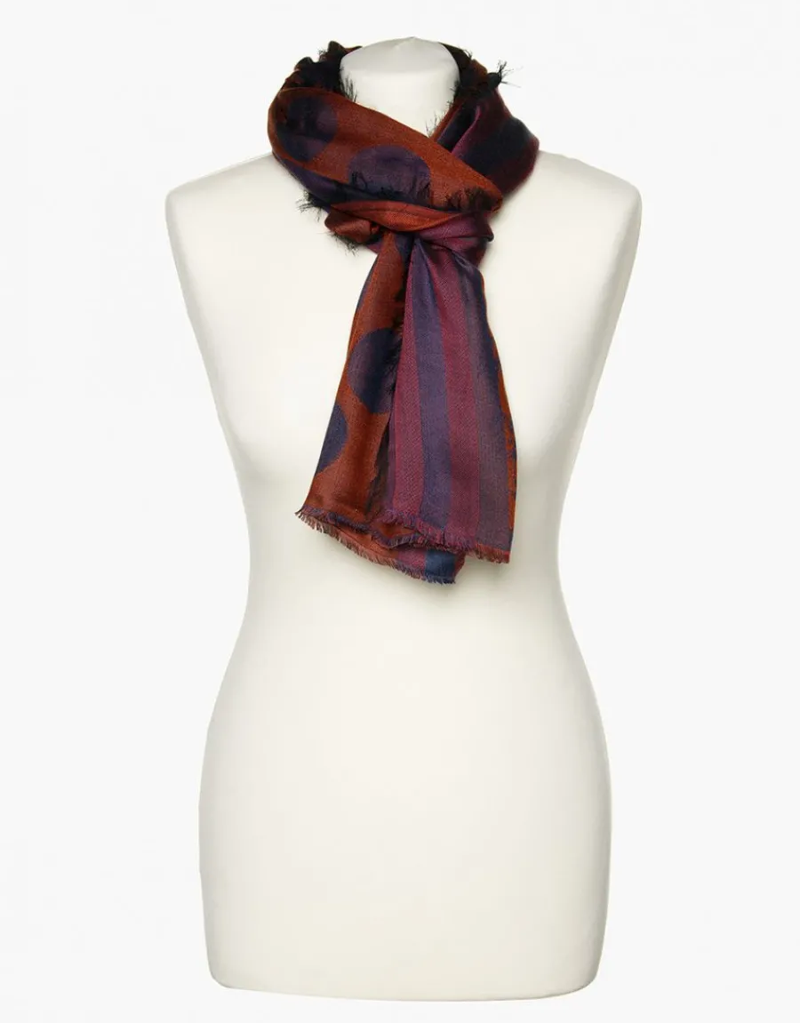 Christine Laure Foulards|Accessoires*Foulard chic orange