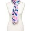 Christine Laure Foulards|Accessoires*Foulard imprimé coraux