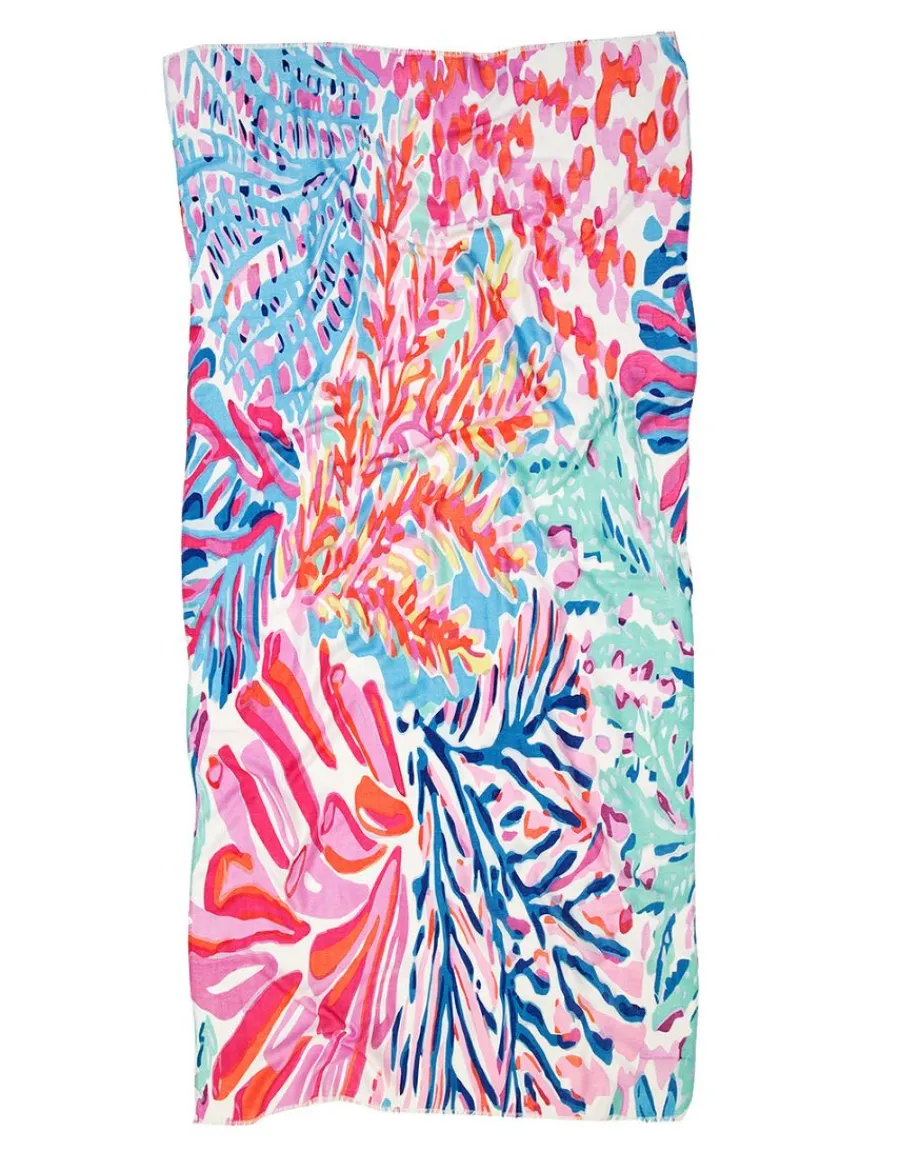 Christine Laure Foulards|Accessoires*Foulard imprimé coraux