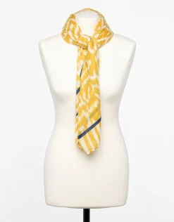 Christine Laure Foulards|Accessoires*Foulard imprimé jaune