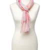 Christine Laure Foulards|Accessoires*Foulard imprimé rose