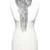 Christine Laure Foulards|Accessoires*Foulard irisé argent