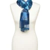 Christine Laure Foulards|Accessoires*Foulard léger bleu