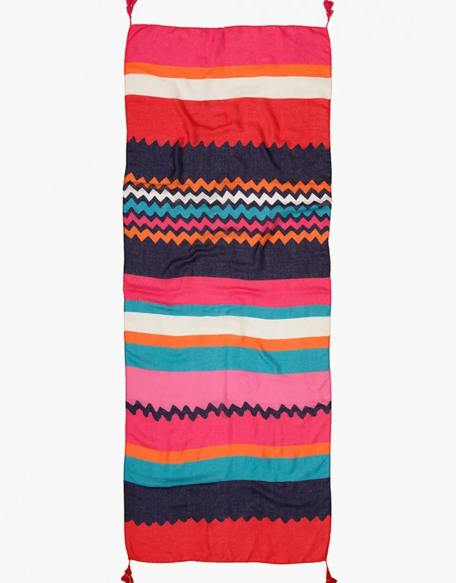 Christine Laure Foulards|Accessoires*Foulard rose et bleu