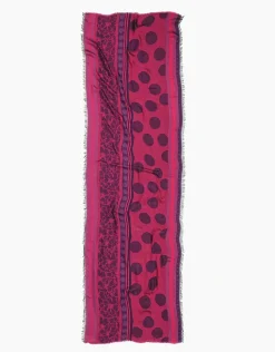Christine Laure Foulards|Accessoires*Foulard rose fuchsia