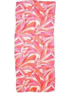 Christine Laure Foulards|Accessoires*Foulard rose imprimé