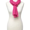 Christine Laure Foulards|Accessoires*Foulard rose paillettes