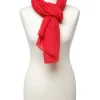 Christine Laure Foulards|Accessoires*Foulard rouge paillettes