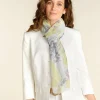Christine Laure Foulards|Accessoires*Foulard vert anis