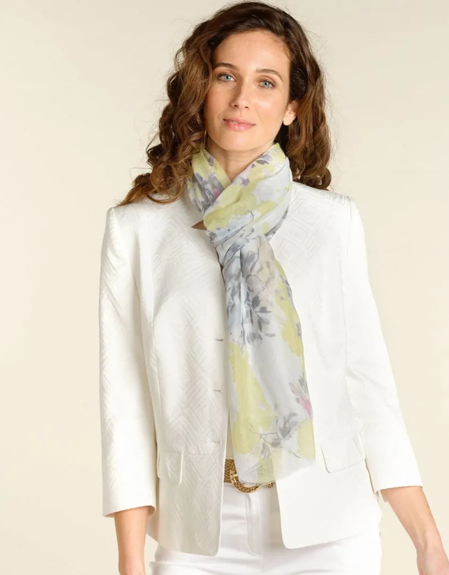 Christine Laure Foulards|Accessoires*Foulard vert anis