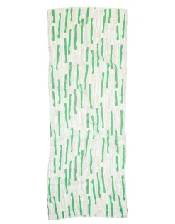 Christine Laure Foulards|Accessoires*Foulard vert motifs
