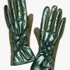 Christine Laure Accessoires*Gants verts matelassés