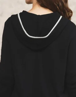 Christine Laure Gilets|Maille*Gilet long noir