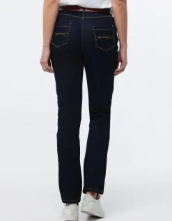 Christine Laure Jeans|Ajustés*Jean ajusté bleu brut