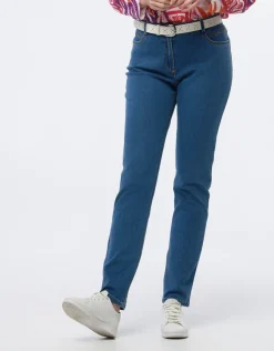 Christine Laure Jeans|Ajustés*Jean ajusté bleu clair