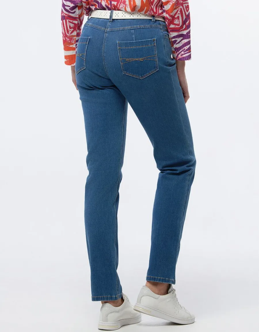 Christine Laure Jeans|Ajustés*Jean ajusté bleu clair