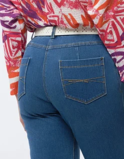 Christine Laure Jeans|Ajustés*Jean ajusté bleu clair