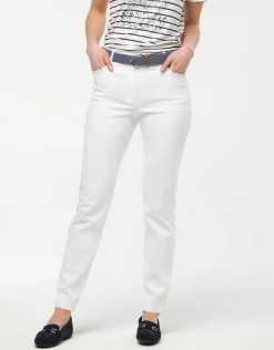 Christine Laure Jeans|Ajustés*Jean blanc stretch