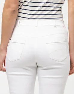 Christine Laure Jeans|Ajustés*Jean blanc stretch