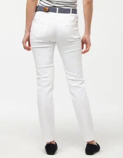 Christine Laure Jeans|Ajustés*Jean blanc stretch