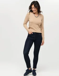 Christine Laure Slims|Pantalons*Jean brut 7/8è bi-stretch