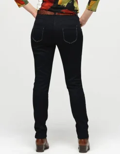 Christine Laure Jeans|Ajustés*Jean chic 5 poches noir