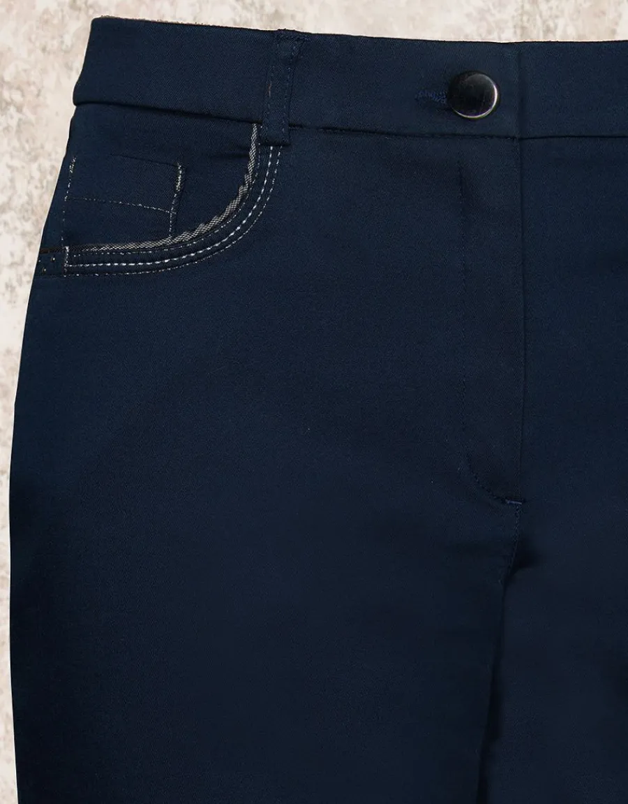 Christine Laure Jeans|Ajustés*Jean chic marine