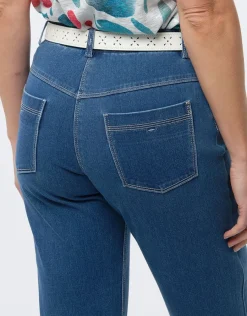 Christine Laure Jeans|Droits*Jean droit bleu clair