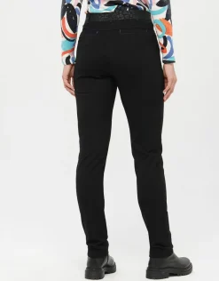 Christine Laure Jeans|Ajustés*Jean maille milano noir