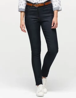 Christine Laure Jeans|Slims*Jean skinny bleu brut