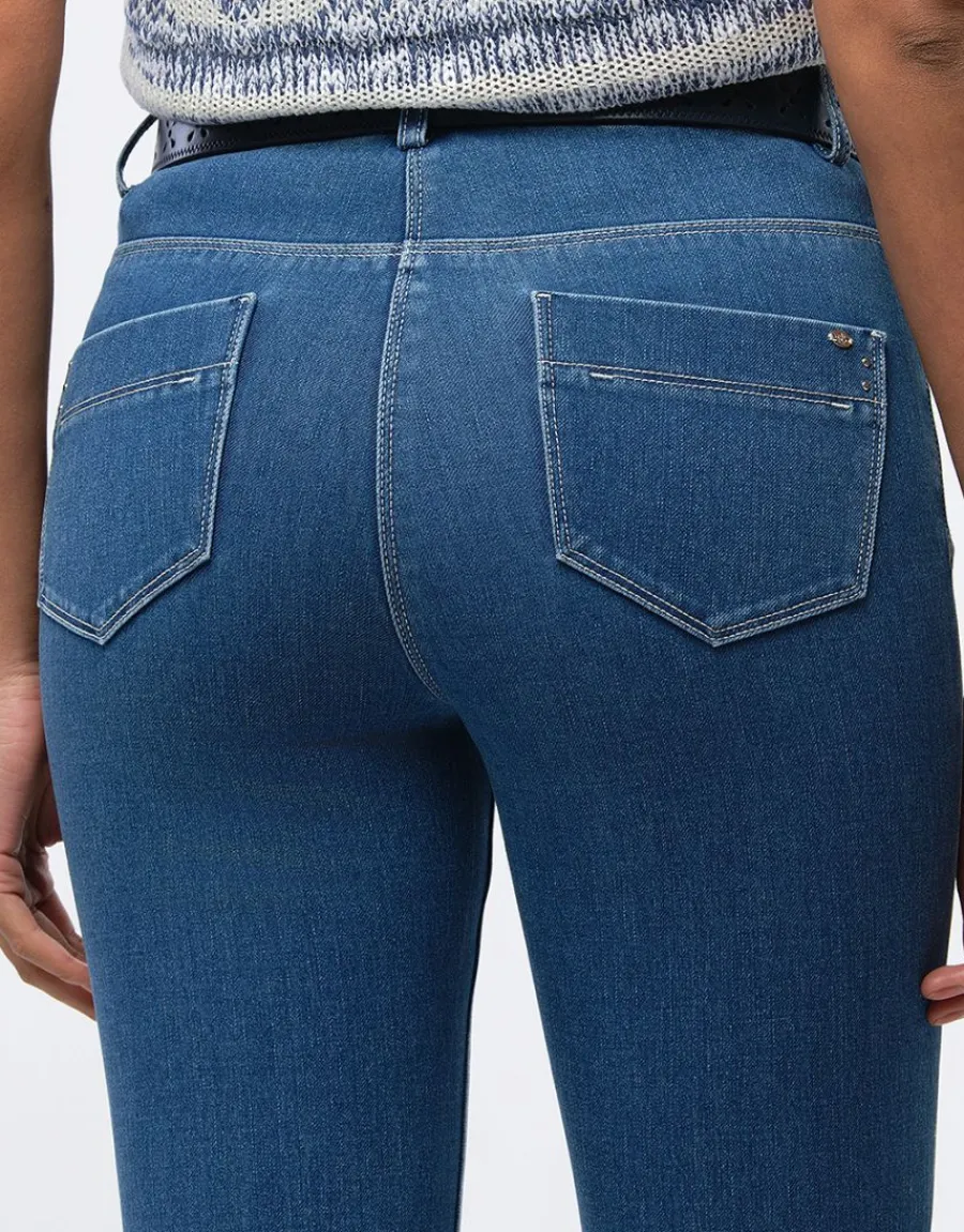 Christine Laure Jeans|Slims*Jean slim coton 7/8ème