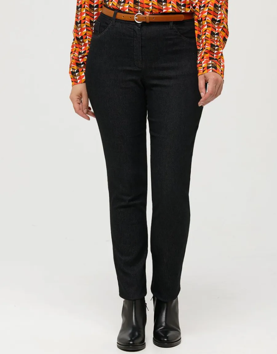 Christine Laure Jeans|Slims*Jean slim 7/8ème gris