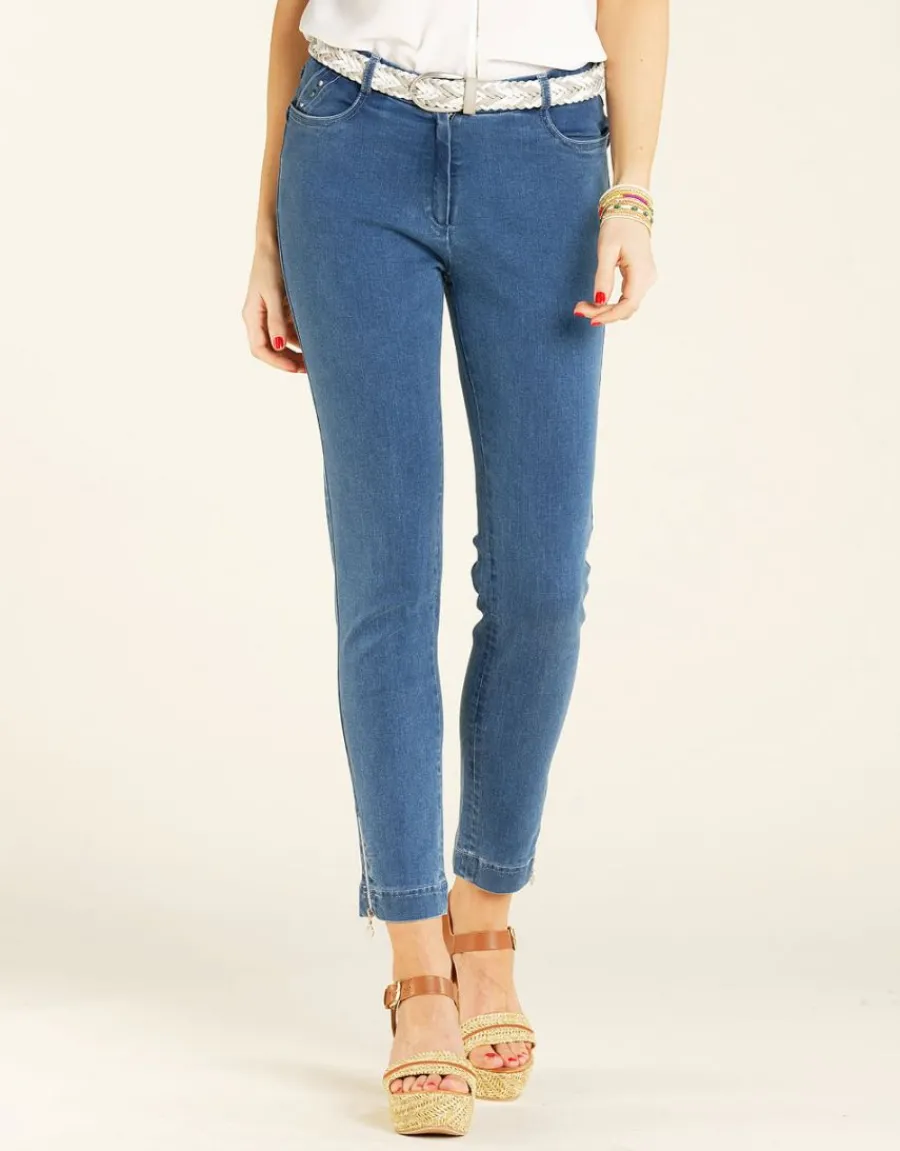 Christine Laure Jeans|Slims*Jean slim stone