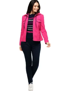 Christine Laure Slims|Pantalons*Jegging bleu marine coton